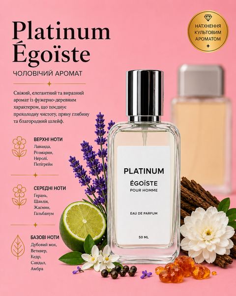 Парфуми "Егоїст Платинум" 50 ML egoist1 фото