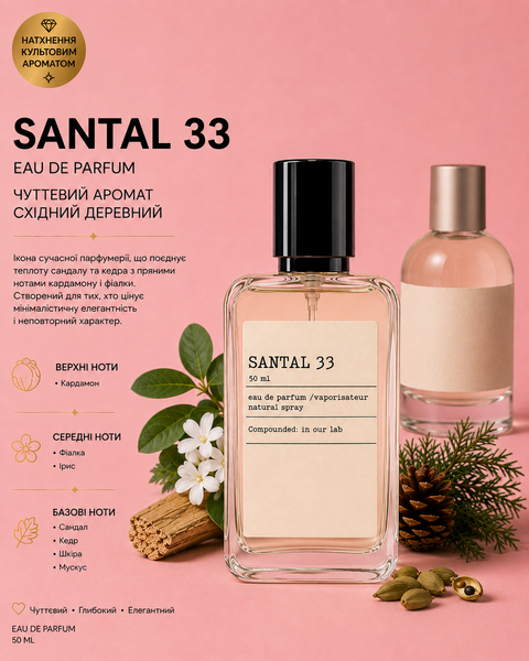 Парфуми "Сантал 33" 50 ML sant33 фото